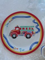 2004 Tiffany's Collectors' Children's Dining Set "Fire Station" in Ramstein, Germany